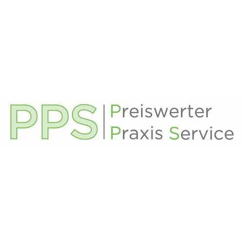 Preiswerter Praxis Service Logo bunt